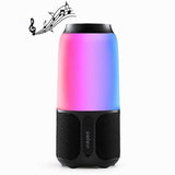 (Black) COMPATIBLE Xiaomi Youpin V03 Wireless Bluetooth Speaker with Colorful Light, Support Hands-free / AUX