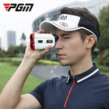 PGM JQ015 IP54 Waterproof Golf Laser Distance Meter Telescope, Measuring Distance: 400m Measuring Distance: 600m(White)