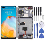 (Black) COMPATIBLE OLED LCD Screen for Huawei P40 Digitizer Full Assembly with Frame