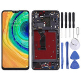 (Black) COMPATIBLE OLED LCD Screen for Huawei Mate 30 Digitizer Full Assembly with Frame