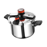 (10L) Stovetop Pressure Cooker Thickened Pressure Pot for Camping Family Household 4L
