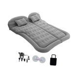 (Gray) SUV Inflatable Air Mattress Camping Mattress for Courtyard Balcony Versatile Black