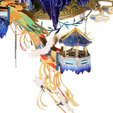 3D All Metal Three-dimensional Puzzle Moon Palace High-quality DIY Hand-assembled Model Educational Toys Gift For Adult Children