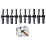 10 Pcs 9/16Inch Plug Wedges Feather Shims Concrete Rock Stone Splitter Hand Tools Suitable for Splitting the Hard Stone