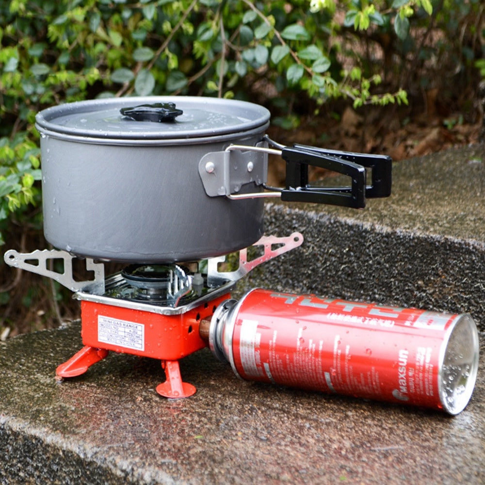 Desert Fox Camping Gas Burner Lightweight Hiking Gas Stove Outdoor Picnic Cookware Camping Equipment Portable Stove