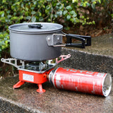 Desert Fox Camping Gas Burner Lightweight Hiking Gas Stove Outdoor Picnic Cookware Camping Equipment Portable Stove