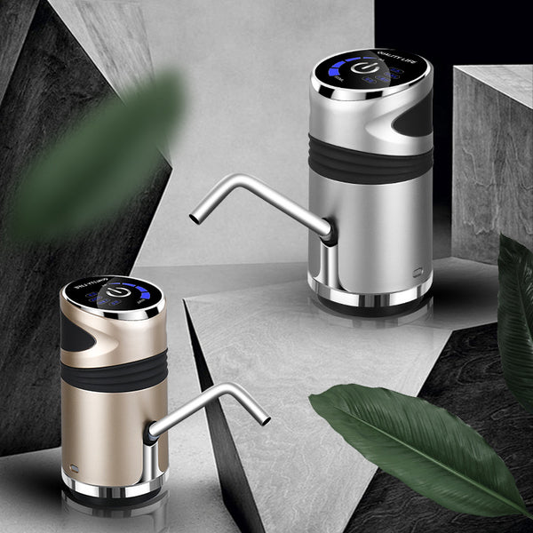 Wireless Automatic Electric Water Pump USB Charging Button Dispenser G ...
