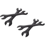 Dropship-4Pcs Cycling Bike Head Open End Axle Hub Cone Wrench Bicycle Carbon Steel Repair Spanner Tool Kit for Mountain Bike