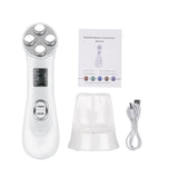 3MHz Ultrasound Face Massager Ion LED Photon Therapy Skin Rejuvenation Facial Lifting Anti-aging Acne Remover Beauty Care Tool