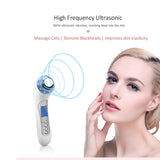 3MHz Ultrasound Face Massager Ion LED Photon Therapy Skin Rejuvenation Facial Lifting Anti-aging Acne Remover Beauty Care Tool