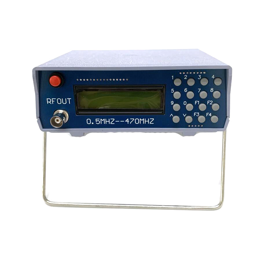 0.5-470MHz high-frequency signal source RF signal generator FM walkie talkie sensitivity test RF signal generator tester