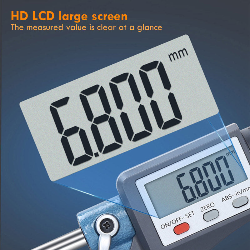0-25mm Digital Outside Micrometer Spiral High Precision Accuracy 0.001mm Electronic LCD Display In/mm Micro Meter Measuring Tool