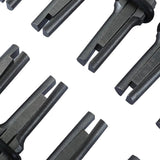 10 Pcs 9/16Inch Plug Wedges Feather Shims Concrete Rock Stone Splitter Hand Tools Suitable for Splitting the Hard Stone