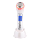 3MHz Ultrasound Face Massager Ion LED Photon Therapy Skin Rejuvenation Facial Lifting Anti-aging Acne Remover Beauty Care Tool