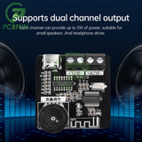 XH-A164 Miniature Digital Bluetooth Amplifier Board PAM8403 Case Modification TYPE-C Power Supply Dual 5W Original