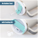 6PCS Proof Cup 1.0 40/30/20 Oz, Leakproof Silicone Seal Kit for Stanley Spill Stopper