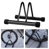 Single Bike Floor Stand Heavy Duty Parking Rack Adjustable Garage Bike Stand NEW