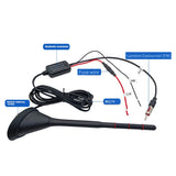 1 Piece DAB+GPS+FM Car Active Radio Black With Bluetooth Modulator Waterproof Dustproof Universal Antenna
