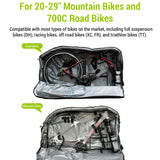 For 20-29 MTB 700C Road Bicycle Bag Waterproof Protective Adjustable and Portable for Cycg Bike Transport Case