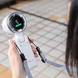 High Speed 13550RPM Mini Turbo Fan Foldable Rechargeable Portable Handheld Fans