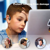 Bluetooth 5.0 Bone Conduction Headset Smart Touch Headphone with Mic Protective Hearing Earphone IP55 Waterproof Headphones