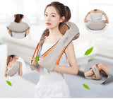 Electric Heating Neck Massager Car Home Infrared KneadingTherapy Ache Shoulder Back Massageador Relax Massage the shawl with a b