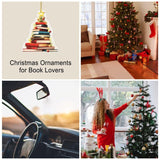 Christmas 2D Ornament Decor Acrylic Stack Of Boo Decoration For Car Rearview