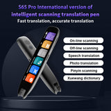 S65 Pro 3.7''Toucreen Dictionary Translation Pen Scan Reader Device Text Scanning Reading Translator WiFi/BT 142 Languages