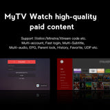 Android 10.0 Smart TV Box with 4K HDR, WiFi, and Remote Control