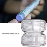 Pack Insu Coog Case with 2 Ice Pac Portable Cooler Insulation Bag for Outdoor Travel