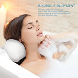 Pillow, SPA Pillow PU Waterproof Bath Comfortable Bathtub Headrest With Suction cup，Bathroom Accessories