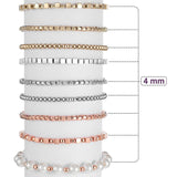 1500 Faceted Rondelle Cube Column 900 Round Ball Bead, 600 Square Spacer Bead For DIY Jewelry