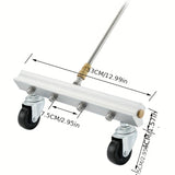 4-nozzle 4000psi multifunctional hydraulic impactor water broom road cleaning device