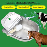 Stainless Steel Automatic Pet & Livestock Waterer with Floating Ball