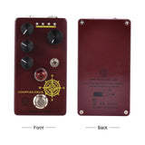 MOSKYAudio Effect Pedal 4 Mode Switch & Volume/Tone/Drive Controls Compact Digital Overdrive Guitar Effector