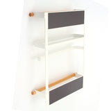 Kitchen Organizer Decorative Shelves Metal Storage Rack Magnet Fridge Shelf Spice Hang Racks Wall-mounted No Drilling