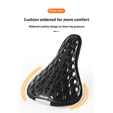 Saddle Silicone Soft Bicycle Seat Cover MTB Road Thickened Pad Outdoor Mountain Bike Cushion Cycg Accessory