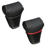 Knob Cover Gear Shift Non Slip Grip Handle Protective Covers PU Leather Universals Automatic Car Interior Accessories