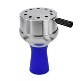 CRUSHER Arab Hookah Metal Bowl Set Charcoal Holder with Cover Heat Management System Chicha for Smoking Accessories