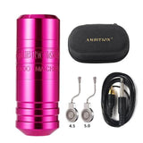 2023 Newest Ambition  Rotary Tattoo Pen Machine Powerful Brushless Motor Stroke 4.0-4.5-5.0mm With RCA Cord Free Shipping