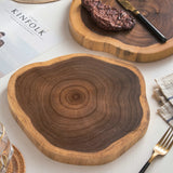 1PCS Cutting Board Fruit Chopping Board Kitchen Chopping Board Acacia Wood Irregular Shape Cutting Board Kitchen Supplies