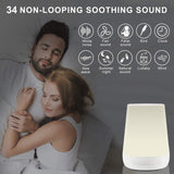 Smart White Noise Baby Sleep Sound hine Colorful Night Lights 34 Soothing Sounds Supports APP Remote Control