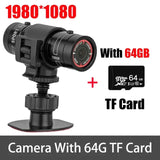 F9 Action Camera HD 1080P Bike Motorcycle Helmet Camcorder Outdoor Sport DV Video DVR Audio Recorder Dash Cam for Car Bicycle