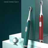 Adult Household Smart Sonic Soft Bristle Electric Toothbrush Cleaning And Whitening Teeth Portable Waterproof