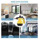 1050W High Temperature Steam Cleaner - Handheld for Kitchen Range Hood Cleaning and Home Use