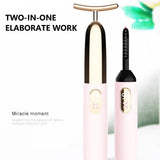 T-Shape Energy Beauty Bar Vibrating Facial Roller Massager Face-lift Devices Skin Tightening Anti-wrinkle Massage Roller