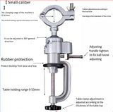 Electric drill bracket, multi-function fixed frame, flat changer, electric grinding bracket