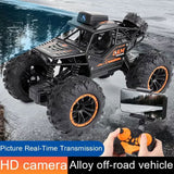 1:18 4wd 2.4G 1080p Hd Camera Remote Control Off-road Vehicle Simulation Alloy Car Model Toy Gift