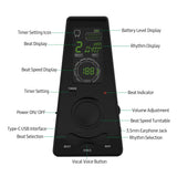 Digital Timer Universal Electronic Metronome with Volume and Beat Speed Control Battery USB Metronomes