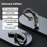 Wireless Bluetooth 5.0 Headphones With Mic Business Sport Headset Handsfree Call Earphones For Mobile Phone Driving